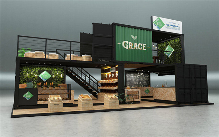 深圳攤位搭建效果圖片
