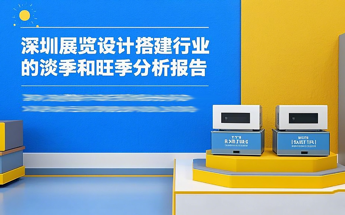 深圳展覽設計搭建行業的淡季和旺季分析報告