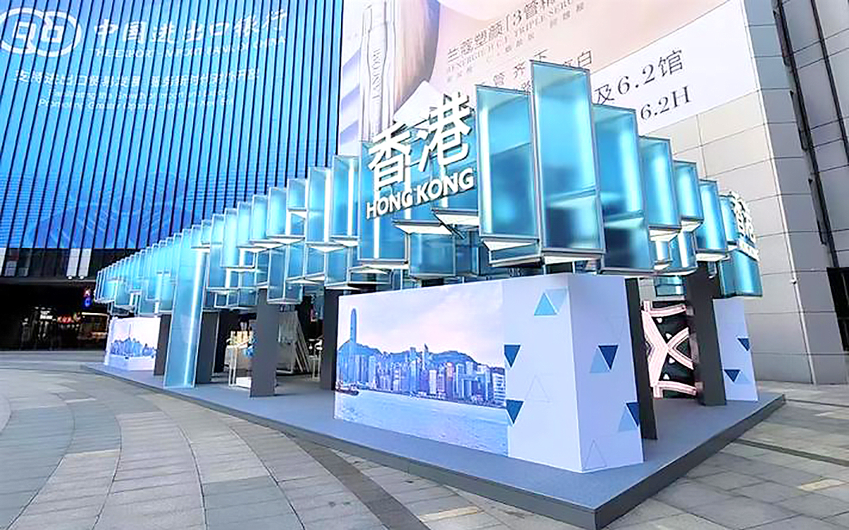 香港展臺(tái)設(shè)計(jì)突出企業(yè)特色