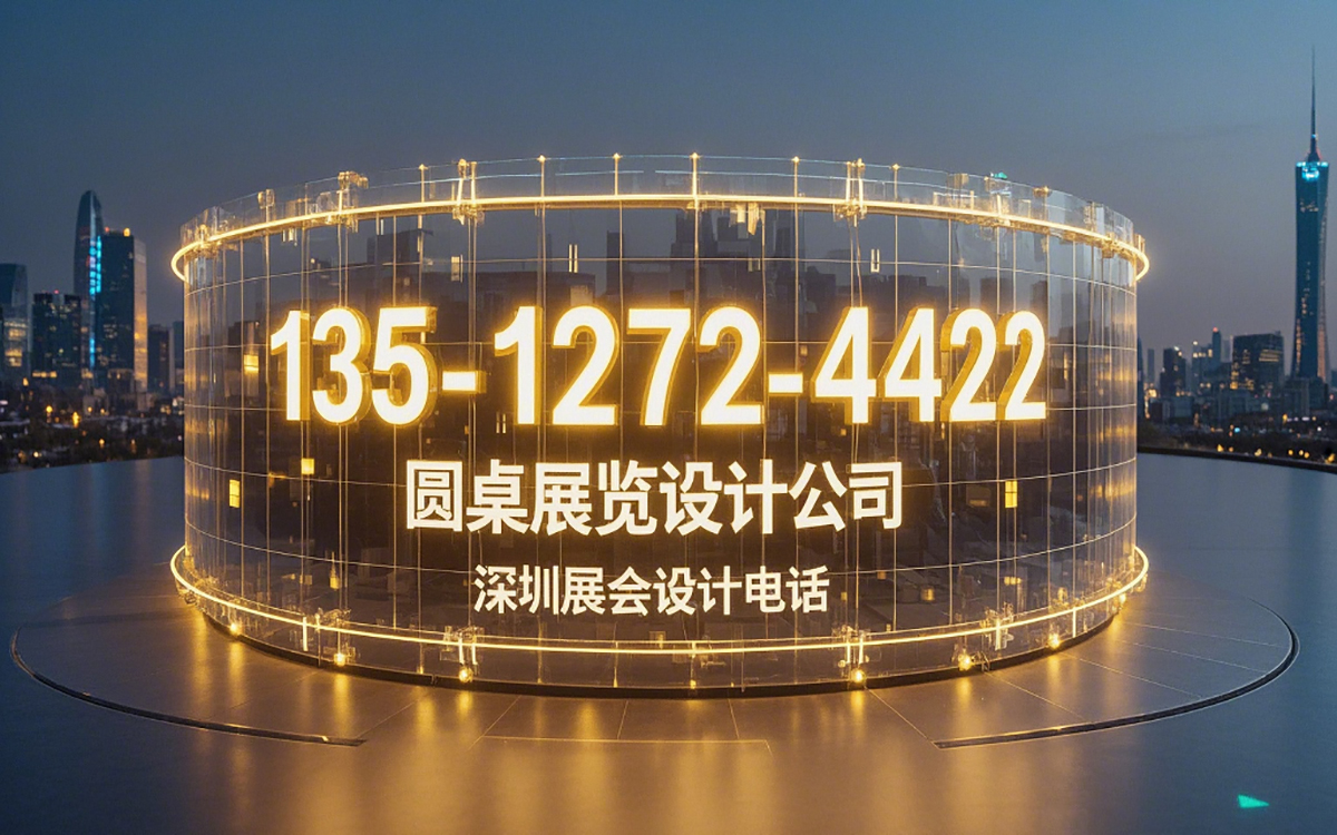 圓桌展覽設計公司的深圳展會設計電話是13512724422